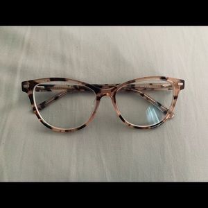 Zenni Cat Eye Glasses (pink tortoise)
